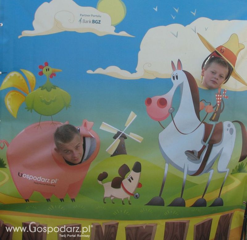 Zdjęcia ze świnką na Agro Show 2012 sobota