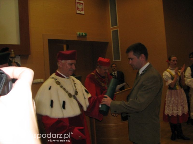 UP Poznań - Uroczystość wręczenia odznaczeń państwowych i uczelnianych oraz dyplomów doktora habilitowanego i promocji doktorskiej