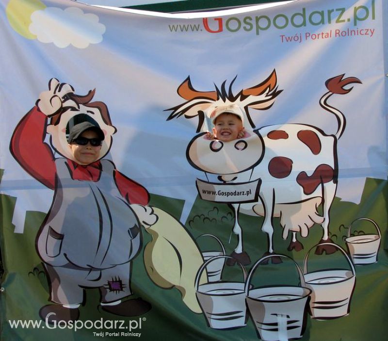 Gospodarz i Krówka znajdź swoje zdjęcie z Zielonego Agro Show 