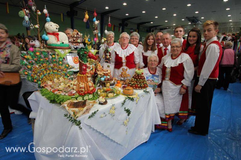 Prezentacja stołów - XVII Spotkania Tradycji Wielkanocnych Ziemi Kłodzkiej