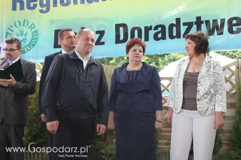 Wręczenie nagród na XVIII Regionalnej Wystawie Zwierząt Hodowlanych w Szepietowie