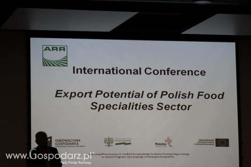 Konferencja Potencjał eksportowy branży polskich specjalności żywnościowych