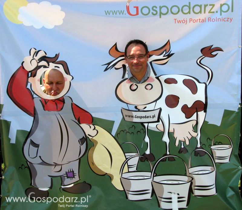 Gospodarz i Krówka znajdź swoje zdjęcie z Zielonego Agro Show 