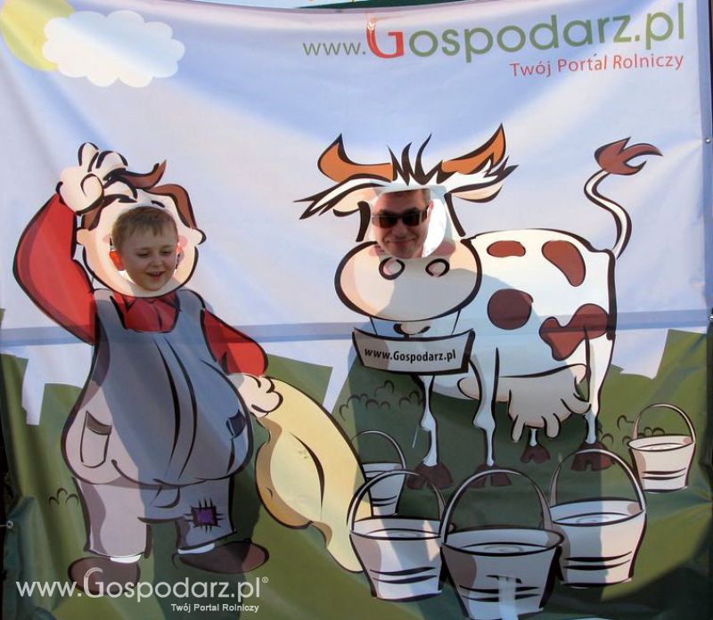 Gospodarz i Krówka znajdź swoje zdjęcie z Zielonego Agro Show 