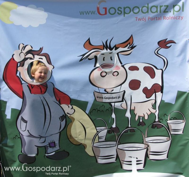 Gospodarz i Krówka znajdź swoje zdjęcie z Zielonego Agro Show 