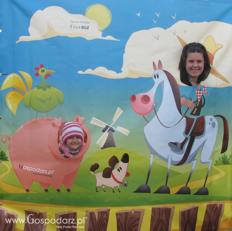 Zdjęcia ze świnką na Agro Show 2012 piątek