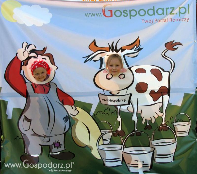Gospodarz i Krówka znajdź swoje zdjęcie z Zielonego Agro Show 
