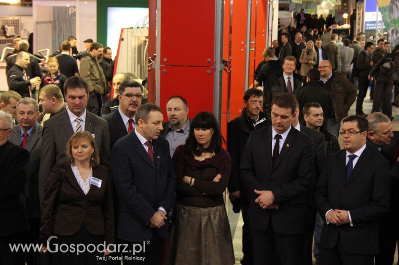 XII Międzynarodowe Targi FERMA BYDŁA i XV Międzynarodowe Targi FERMA ŚWIŃ i DROBIU 2012 - otwarcie