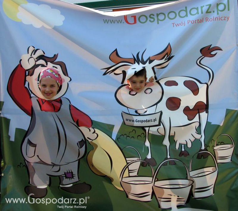 Gospodarz i Krówka znajdź swoje zdjęcie z Zielonego Agro Show 