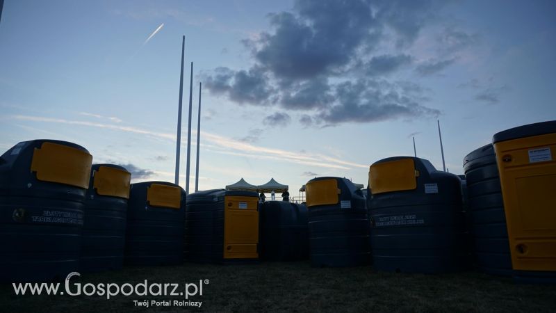 AGRO SHOW o wschodzie słońca