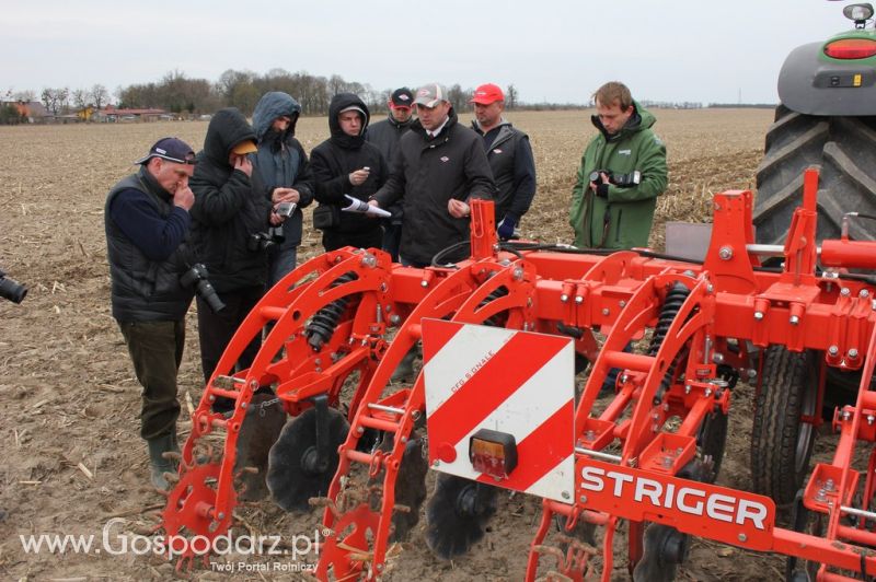 Kultywator STRIGER do uprawy pasowej