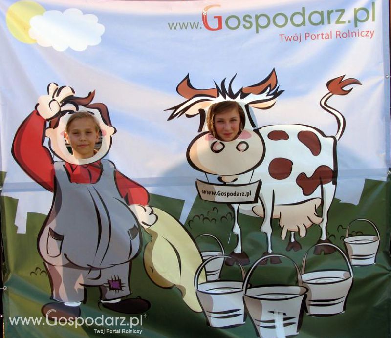 Gospodarz i Krówka znajdź swoje zdjęcie z Zielonego Agro Show 