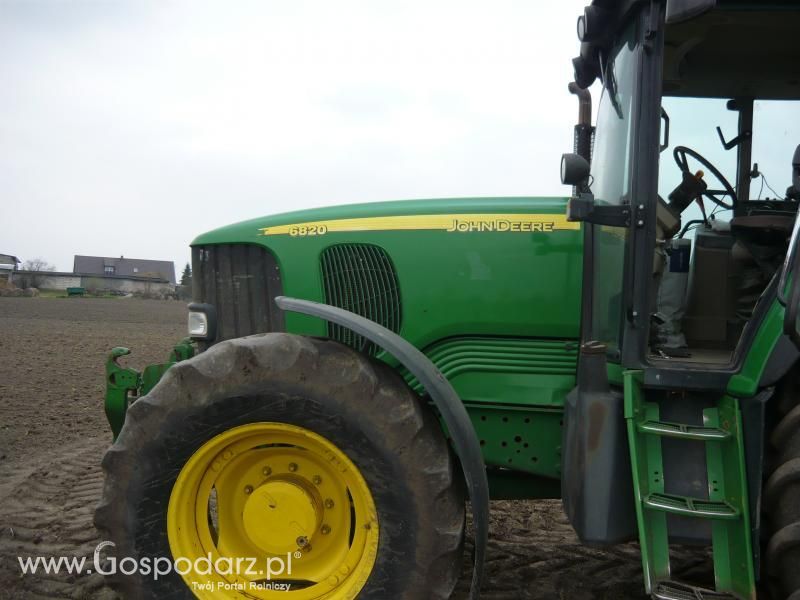 Kukuryku czyli Siew Kukurydzy 2012 John Deere 6820+Monosem 