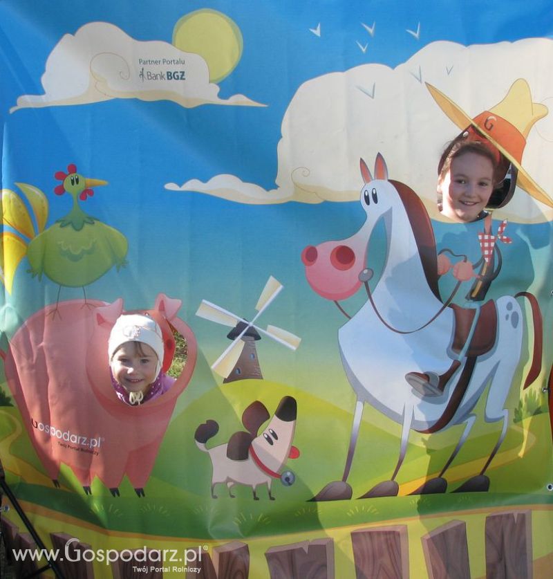 Zdjęcia ze świnką na Agro Show 2012 niedziela