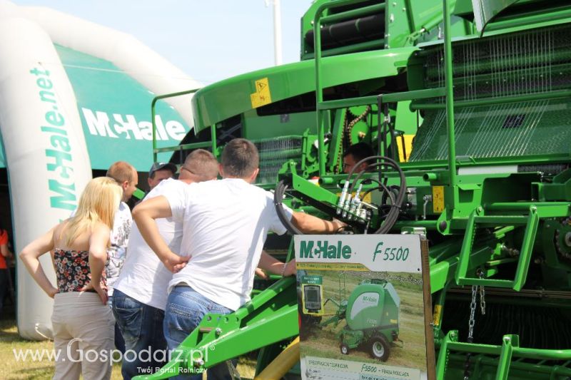 McHale Engineering Ltd. na Zielonym AGRO SHOW – POLSKIE ZBOŻA 2014 w Sielinku