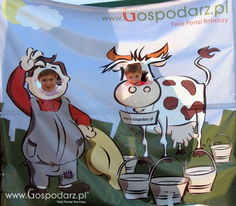 Gospodarz i Krówka znajdź swoje zdjęcie z Zielonego Agro Show 