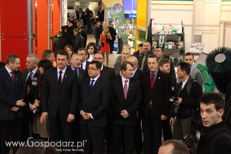 XII Międzynarodowe Targi FERMA BYDŁA i XV Międzynarodowe Targi FERMA ŚWIŃ i DROBIU 2012 - otwarcie