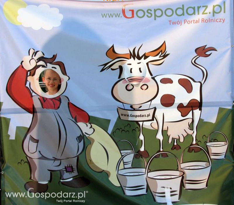 Gospodarz i Krówka znajdź swoje zdjęcie z Zielonego Agro Show 