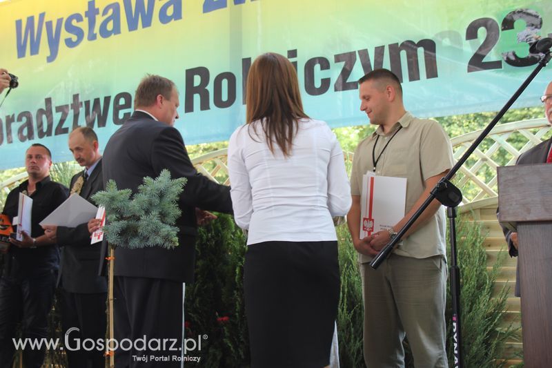 Nagrody - Szepietowo 2012 XIX Regionalna Wystawa Zwierząt Hodowlanych