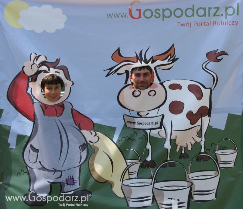 Gospodarz i Krówka znajdź swoje zdjęcie z Zielonego Agro Show 