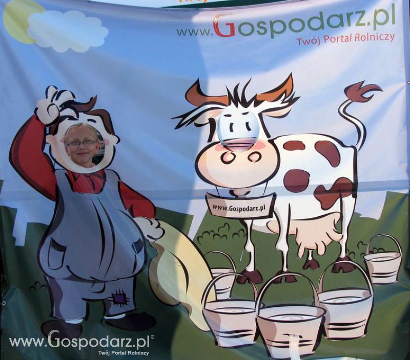 Gospodarz i Krówka znajdź swoje zdjęcie z Zielonego Agro Show 
