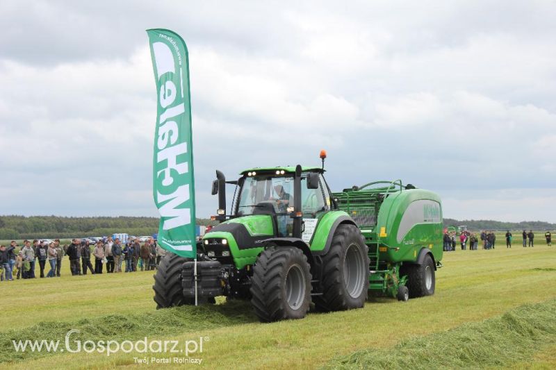 Pokazy maszyn Polskie Zboża Zielone Agro Show 2013