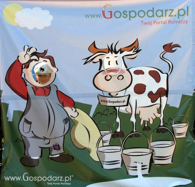 Gospodarz i Krówka znajdź swoje zdjęcie z Zielonego Agro Show 