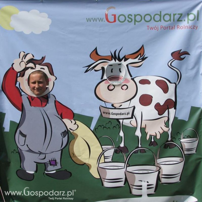 Gospodarz i Krówka znajdź swoje zdjęcie z Zielonego Agro Show 