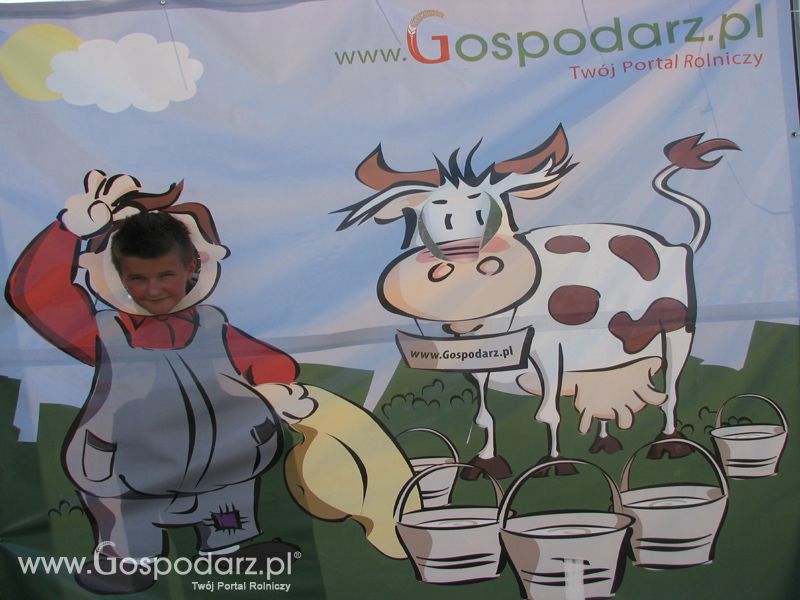 Gospodarz i Krówka znajdź swoje zdjęcie z targów Opolagra 2011