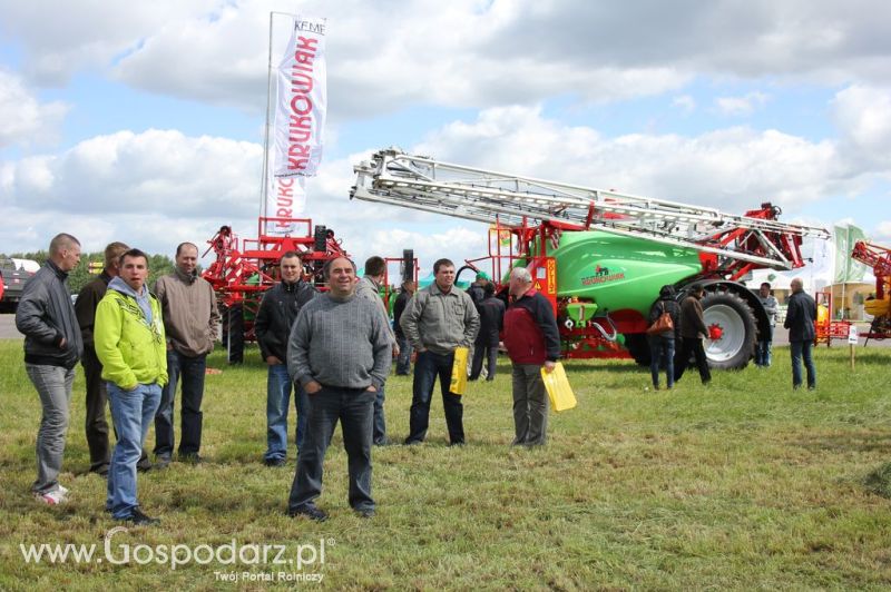 Pokazy maszyn Polskie Zboża Zielone Agro Show 2012