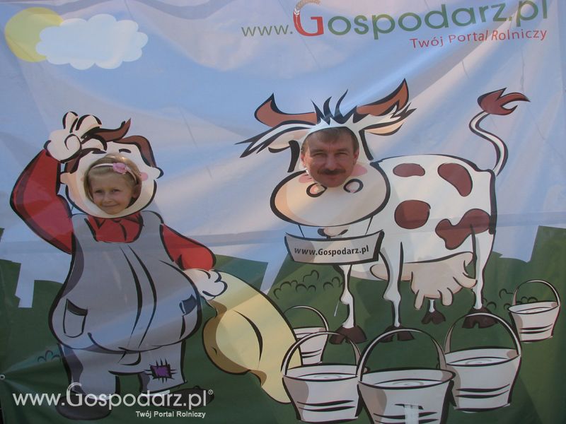 Gospodarz i Krówka znajdź swoje zdjęcie z targów Opolagra 2011