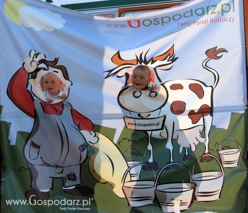 Gospodarz i Krówka znajdź swoje zdjęcie z Zielonego Agro Show 