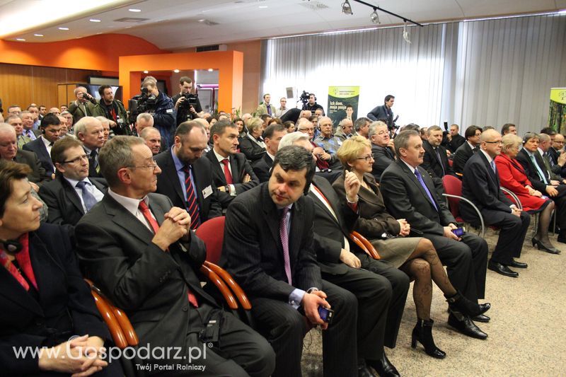 Wizyta Ministra Marka Sawickiego ministra rolnictwa i rozwoju wsi na AGROTECH Kielce