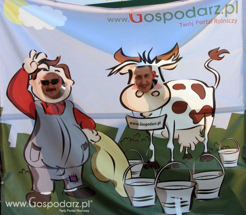 Gospodarz i Krówka znajdź swoje zdjęcie z Zielonego Agro Show 