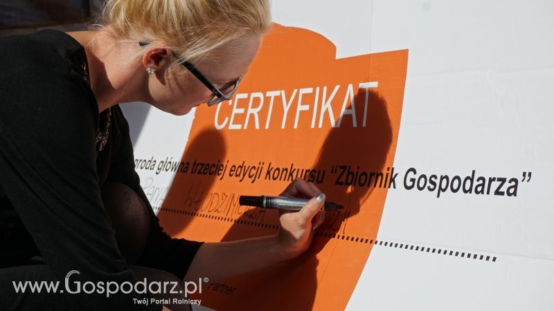 Losowanie Zbiornika Gospodarza podczas AGRO SHOW 2016