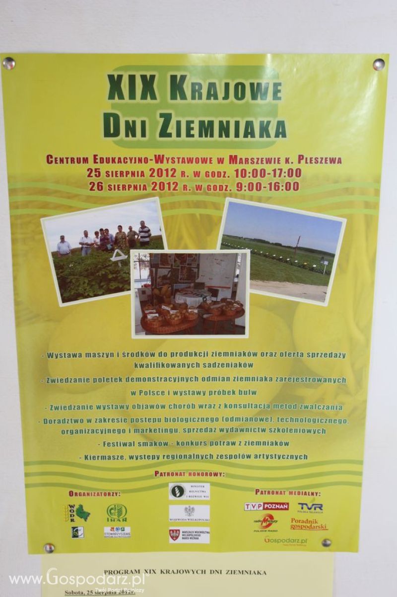 XIX Krajowe Dni Ziemniaka w Marszewie