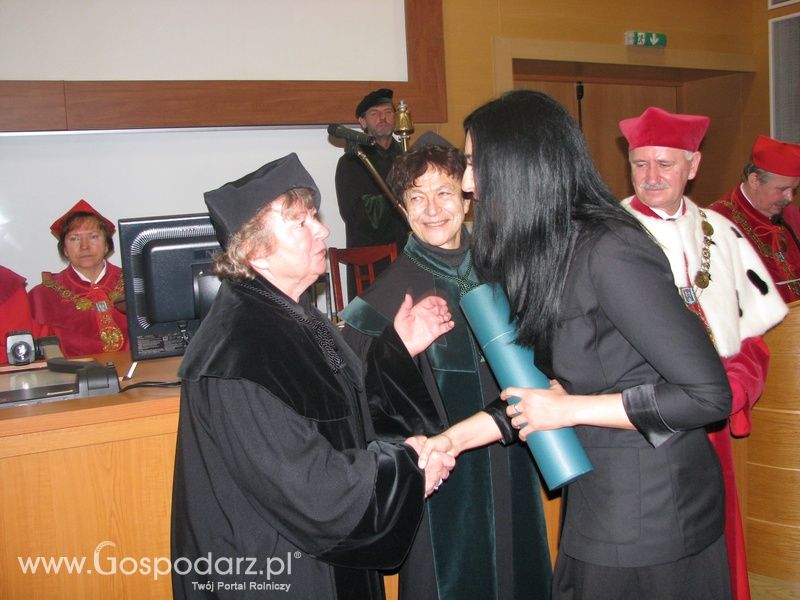 UP Poznań - Uroczystość wręczenia odznaczeń państwowych i uczelnianych oraz dyplomów doktora habilitowanego i promocji doktorskiej