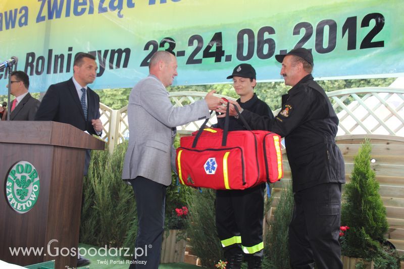 Nagrody - Szepietowo 2012 XIX Regionalna Wystawa Zwierząt Hodowlanych