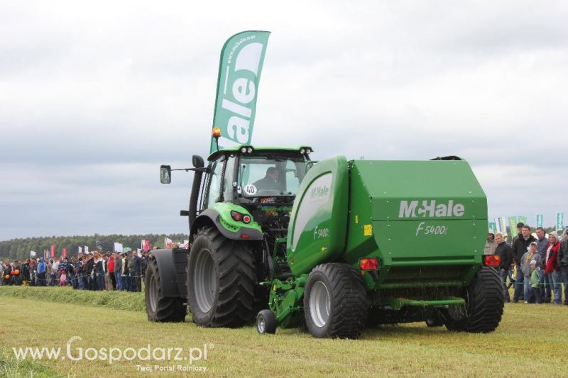 Pokazy maszyn Polskie Zboża Zielone Agro Show 2013