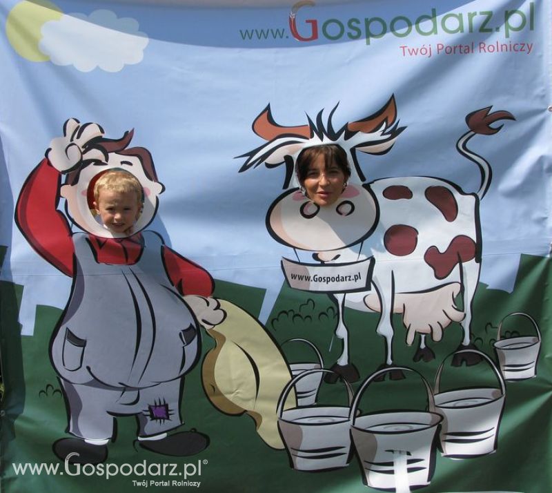 Gospodarz i Krówka znajdź swoje zdjęcie z Zielonego Agro Show 