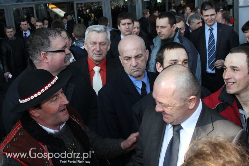 Wizyta Ministra Marka Sawickiego ministra rolnictwa i rozwoju wsi na AGROTECH Kielce