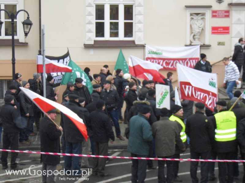 Protest Rolników w Lublinie
