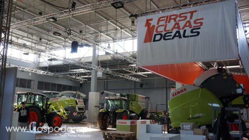 Claas na Agrotech Kielce postęp prac