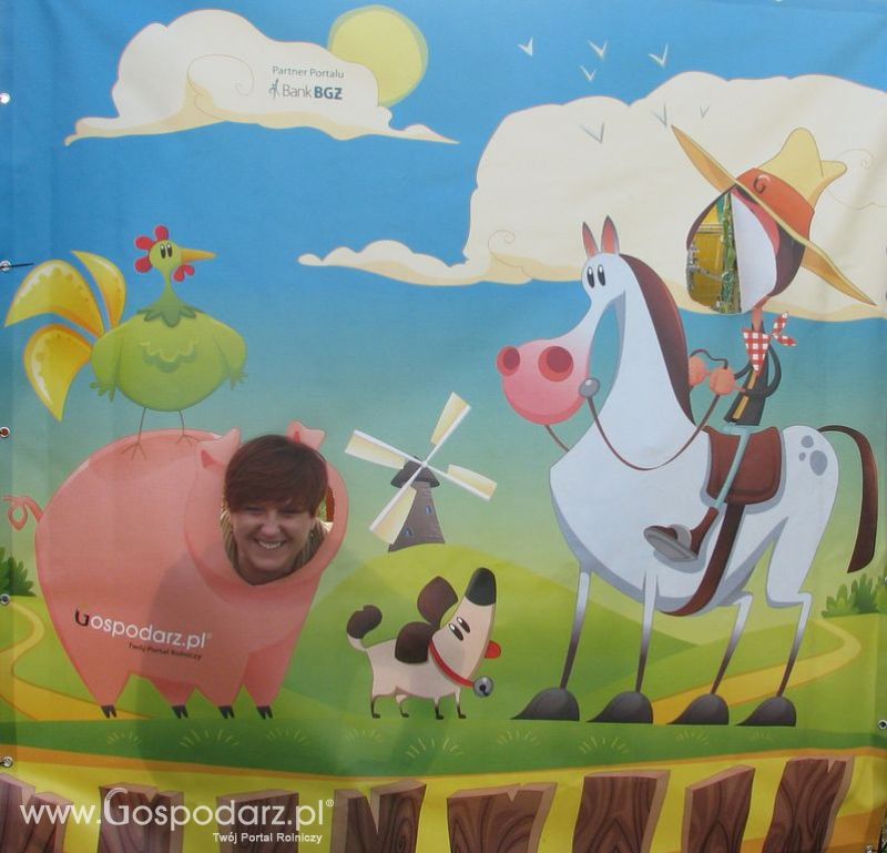 Zdjęcia ze świnką na Agro Show 2012 piątek