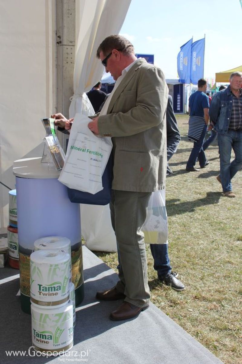 Tama na targach rolniczych Agroshow w Bednarach (2011).