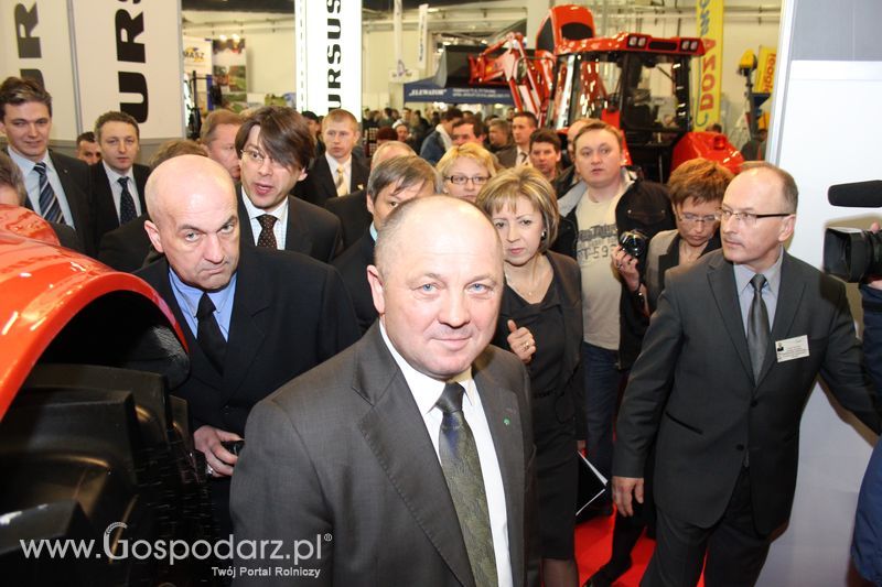 Wizyta Ministra Marka Sawickiego ministra rolnictwa i rozwoju wsi na AGROTECH Kielce