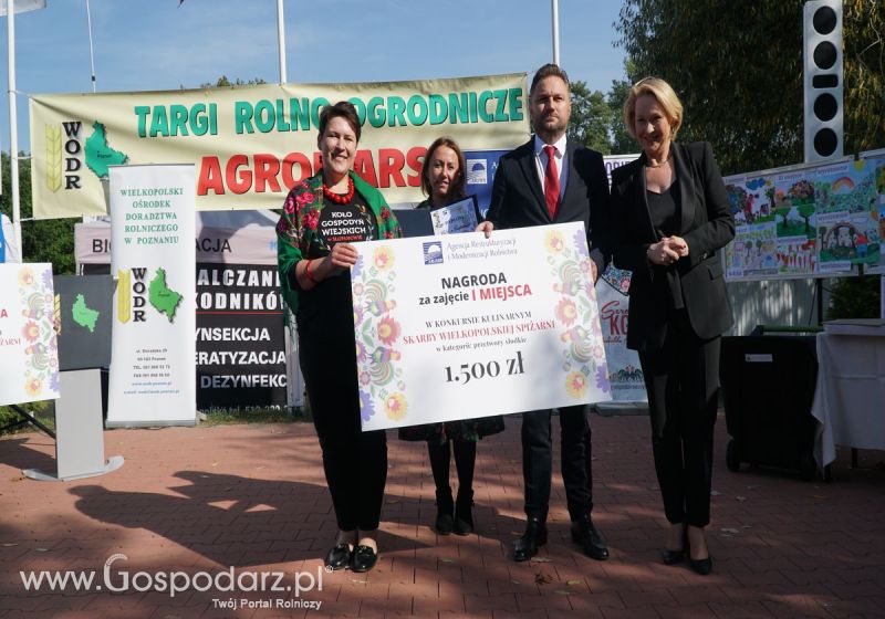 Jesienne Targi Rolno-Ogrodnicze AGROMARSZ 2021 - Wyręczenie Nagród