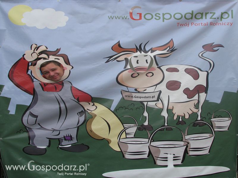 Gospodarz i Krówka znajdź swoje zdjęcie z targów Opolagra 2011