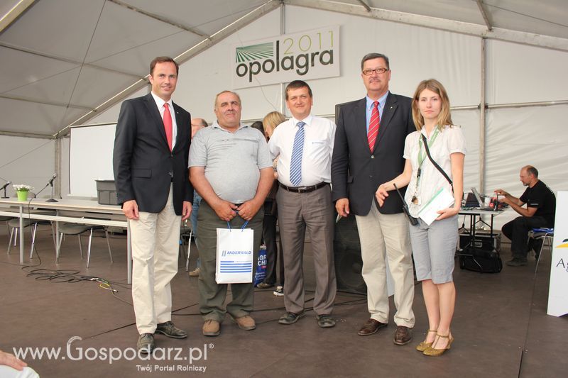 Losowanie nagród Opolagra 2011