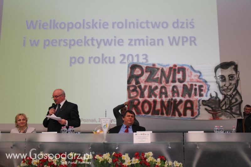 Debata Wielkopolskie rolnictwo dziś i w perspektywie zmian WPR po 2013 roku w Poznaniu